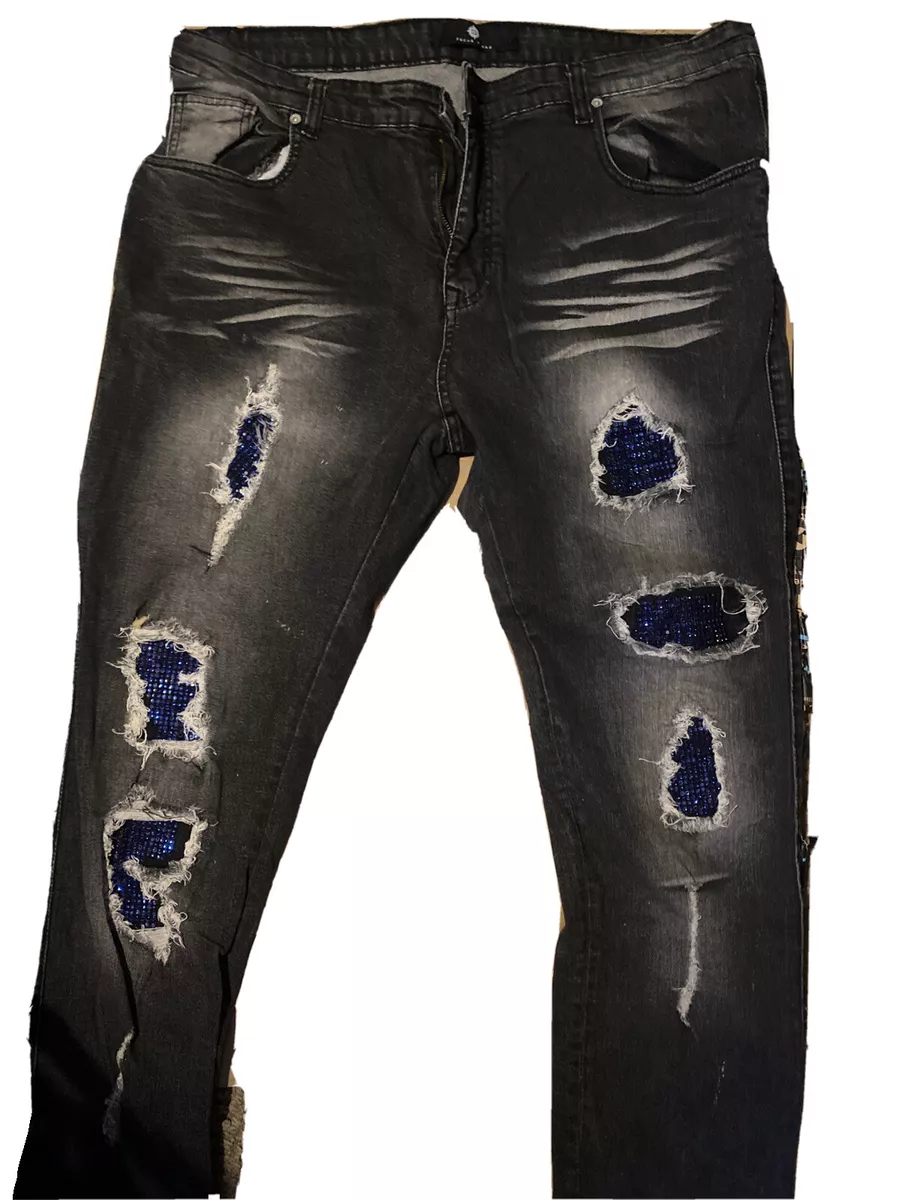 Focus Jeans New Mens Slim Skinny Black size 40 W32L eBay