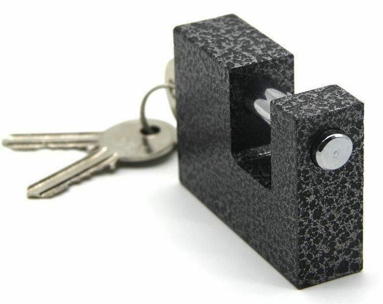 Candado Mismo Cierre Acero Resistente Obturador 70MM Cerradura Paquete