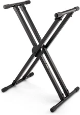 KS8291XX ERGO-LOK Double-X Keyboard Stand with Lok-Tight Construction (Setup for