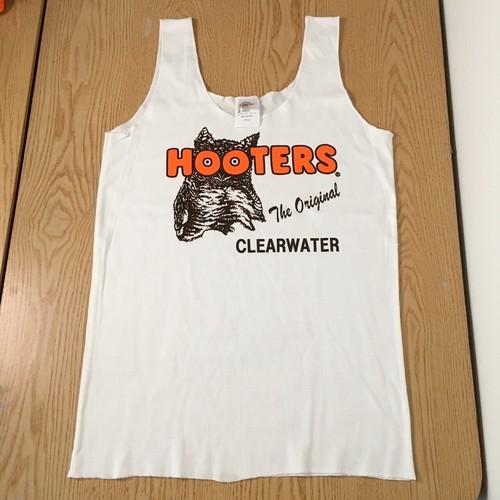 New Hooters Girl Uniform Tank Shorts & Hose From Florida Size Large & A B C D Q - Picture 18 of 19