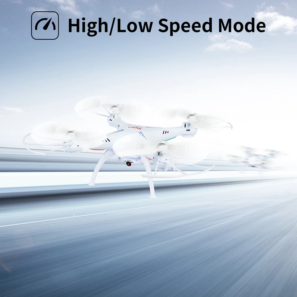 2.4Ghz Syma X5SW-V3 RC Quadcopter w/ FPV WIFI 3D Flip RC Racing Drone RTF Gifts - Image 4 of 4