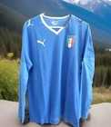Nwt Authentic Puma 2008 Italy Player issue Jersey Long Sleeve Jersey shirt Large