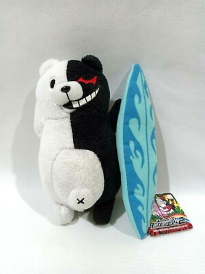 Super Danganronpa 2 Monokuma Plush Doll Hawaii Windsurf FuRyu