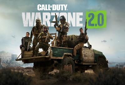A4 Call Of Duty Warzone 2 Poster (brandneu)