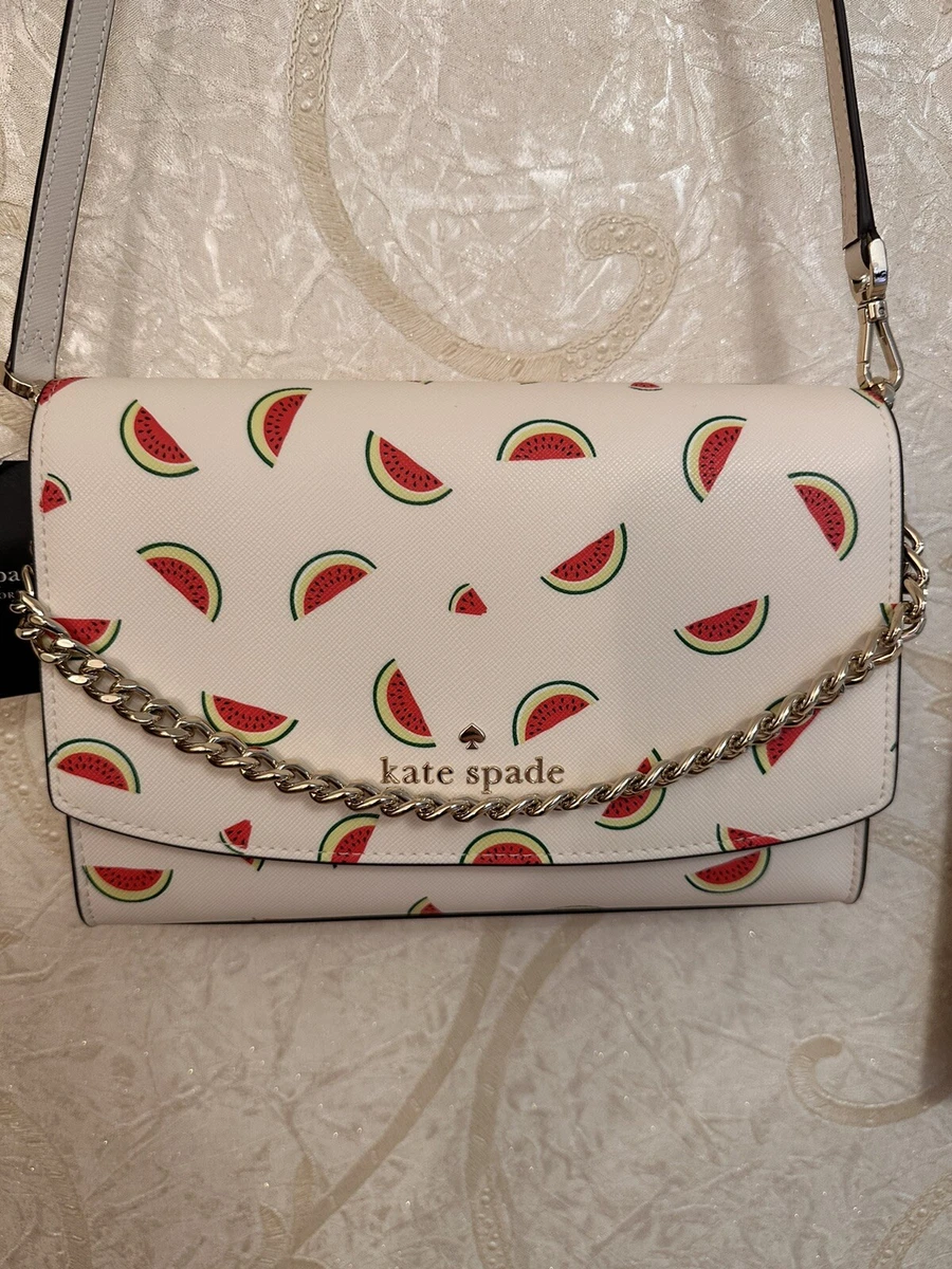 Kate Spade New York Cream Watermelon Party Carson Convertible Crossbody Bag, Best Price and Reviews