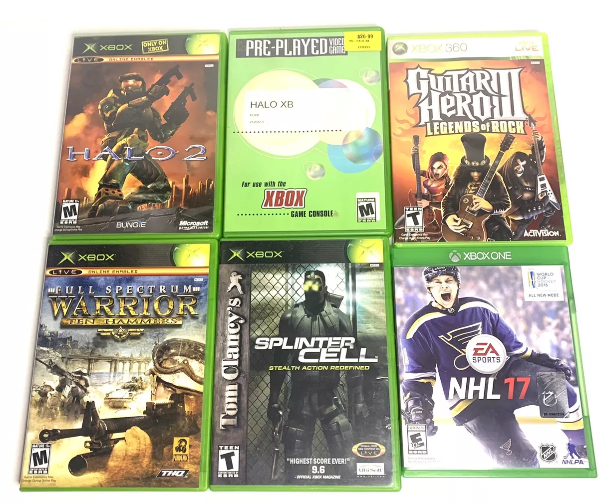 Lot 94 - Original Xbox games including Fifa 06, Halo 2