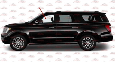 Fit 2018-2019 Ford Expedition 18-22 MAX Driver Left Side Front Door Window Glass