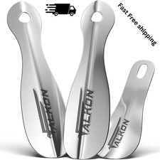 Shoe Horns Set of 3 Metal 7.5    suitable for Travel