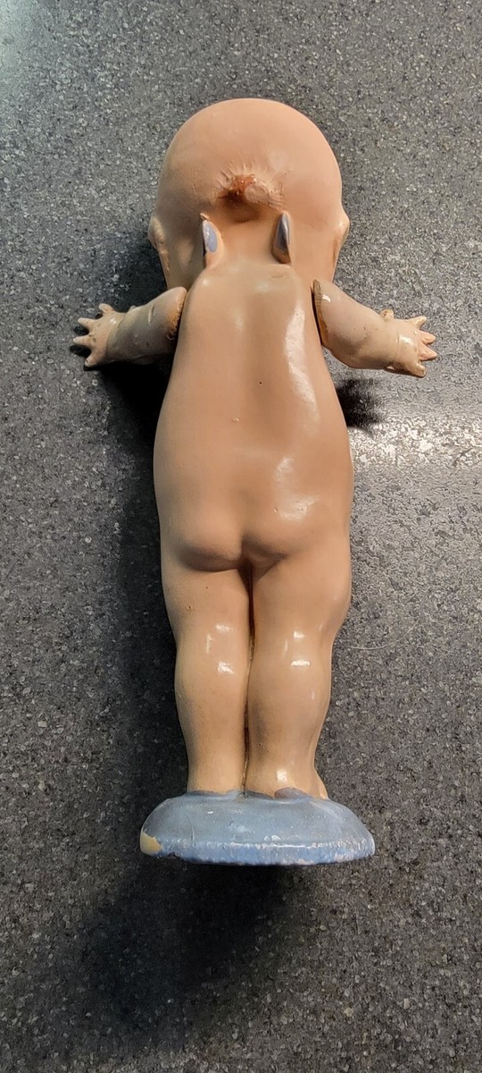 Ancienne Poupée KEWPIE Composition Rose O'Neill - 30 Cm - Vintage