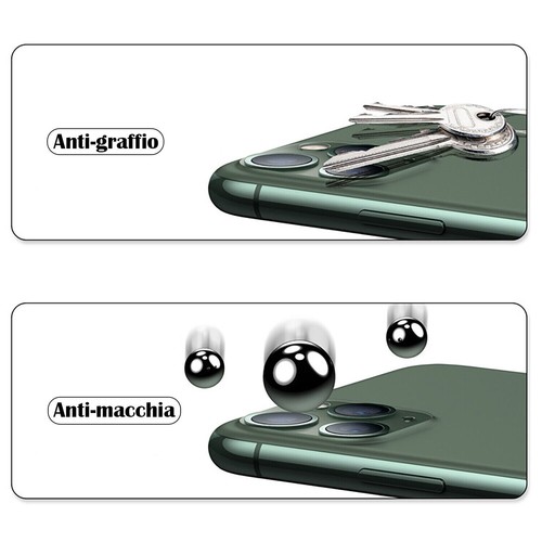 VETRO PROTEZIONE FOTOCAMERA Per APPLE IPHONE 11 PELLICOLA VETRINO POSTERIORE - 第 4/22 張圖片