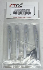 STRC STA31245S CNC MACHINED ALUMINUM REINFORCEMENT LOWER LINK PLATE, SILVER FITS