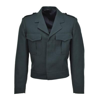 Original Belgian army blouse jacket field troops casual wool