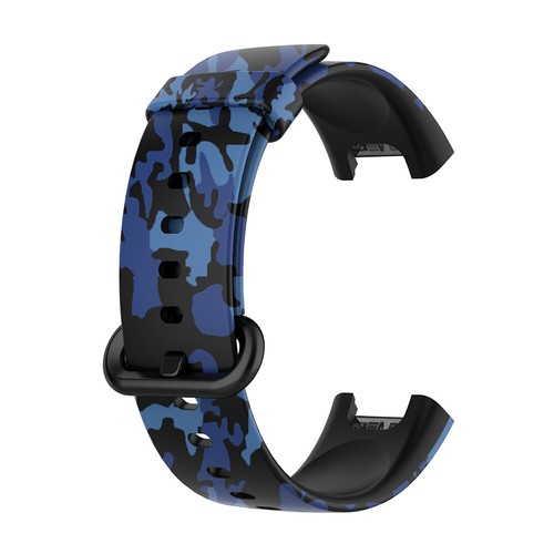 Cinturino sportivo per smartwatch per Redmi Watch 2 Lite (blu mimetico) - Zdjęcie 7 z 8