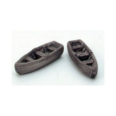2 Ruderboote aus Holz - Harburn Hamlet QS415