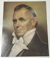 US President James Buchanan Portrait 11" x 14" Artist Print Sam Patrick Bowmar