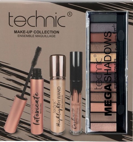 New & Sealed TECHNIC Raspberry Ripple MIXED Makeup Collection GIFTSET
