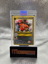 2024 John Rudolph Signed Auto Pokémon Metal Art Card Rafael Montero