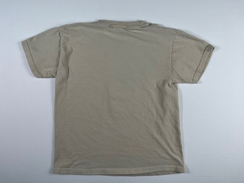 Shelter Island NY Youth Medium Beige Fishing Buddies Father Son T Shirt Striper - Picture 2 of 12