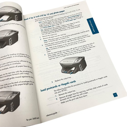 HP PSC 2400 PhotoSmart Series All-In-One Reference Guide - Picture 2 of 5