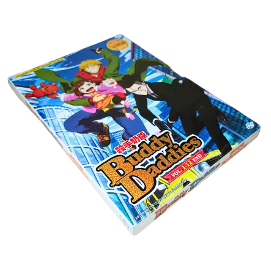 Buddy Daddies Anime Vol.1-12 End Complete DVD With English Dub | eBay