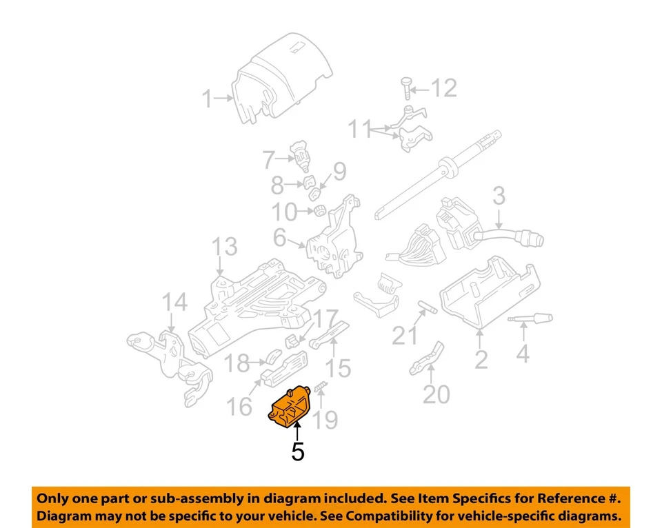 Used Ignition Switch fits: 1995 Ford F150 PICKUP electric switch only Grade A - Imagem 3 de 4
