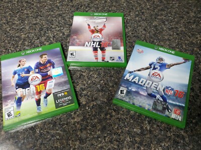MADDEN 16 FIFA 16 NHL 16 - EA Bundle Xbox One