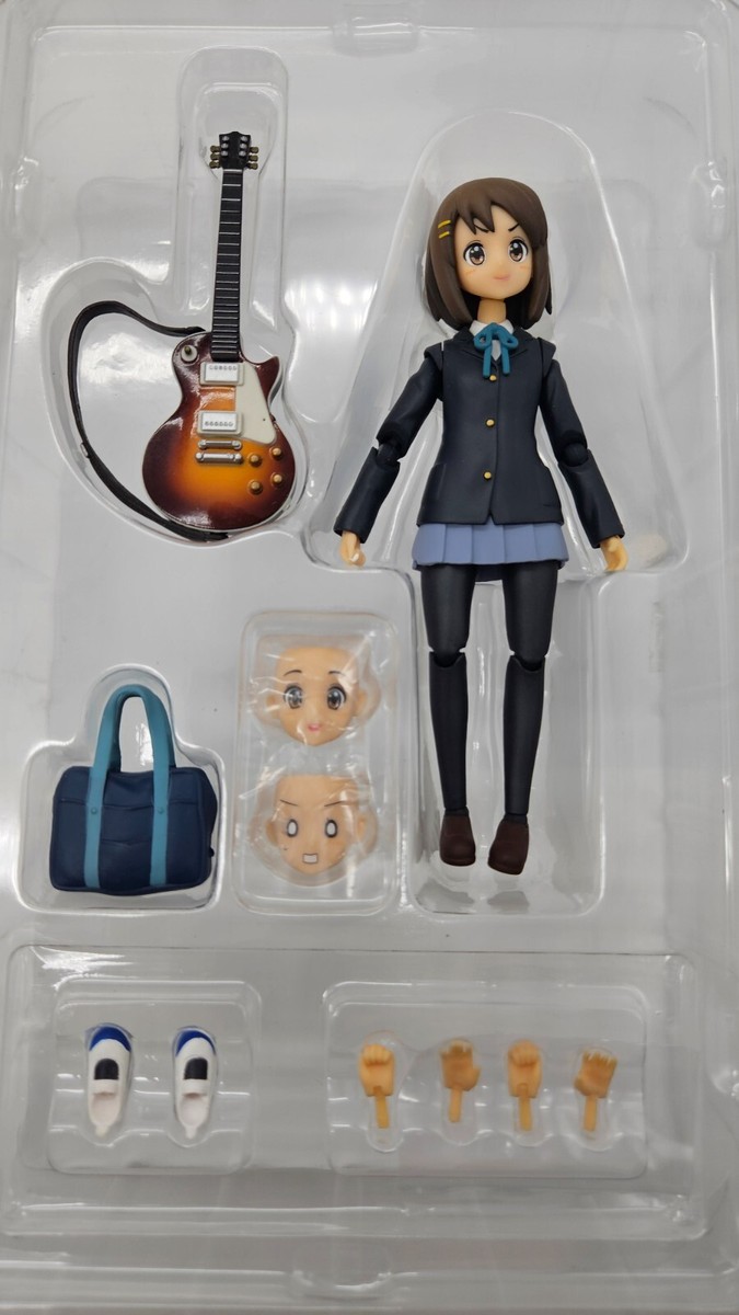 K-On! Yui Hirasawa with Les Paul Mobip Action Figure High Quality