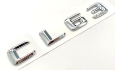 #1 CHROME CL63 REPLACEMENT FOR MERCEDES REAR TRUNK EMBLEM BADGE DECAL NAMEPLATE