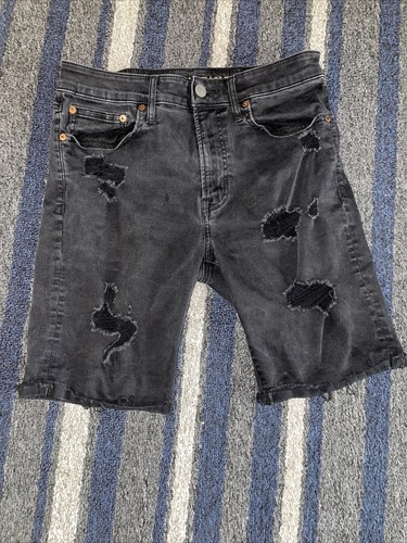 Distressed Jean Shorts Jorts 