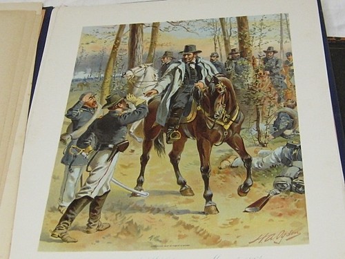 1897 8 Grandes Comandantes de la Unión en 8 Grandes Batallas de la Guerra Civil Impresiones Ogden - Imagen 3 de 12