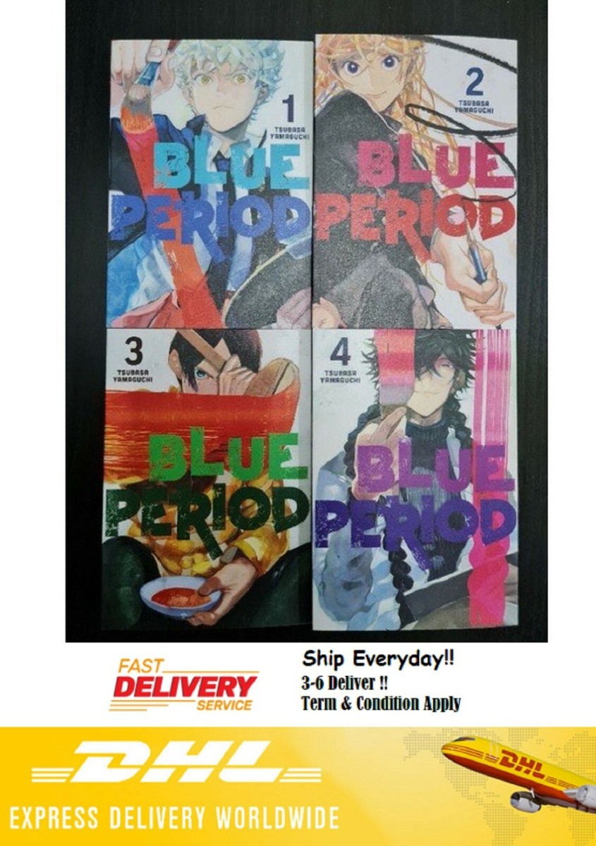 Blue Period Tsubasa Yamaguchi Volume 1 - 6 Full Set English Blue Period Tsubasa Yamaguchi Volume 1 - 6 Full Set English