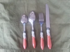 Nasco Stainless Steel  4 Piece Place Setting 