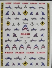 Shark Nail Art Stickers