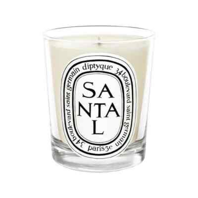 Diptyque Santal Kerze 190 g, Weißholz, 60 Stunden