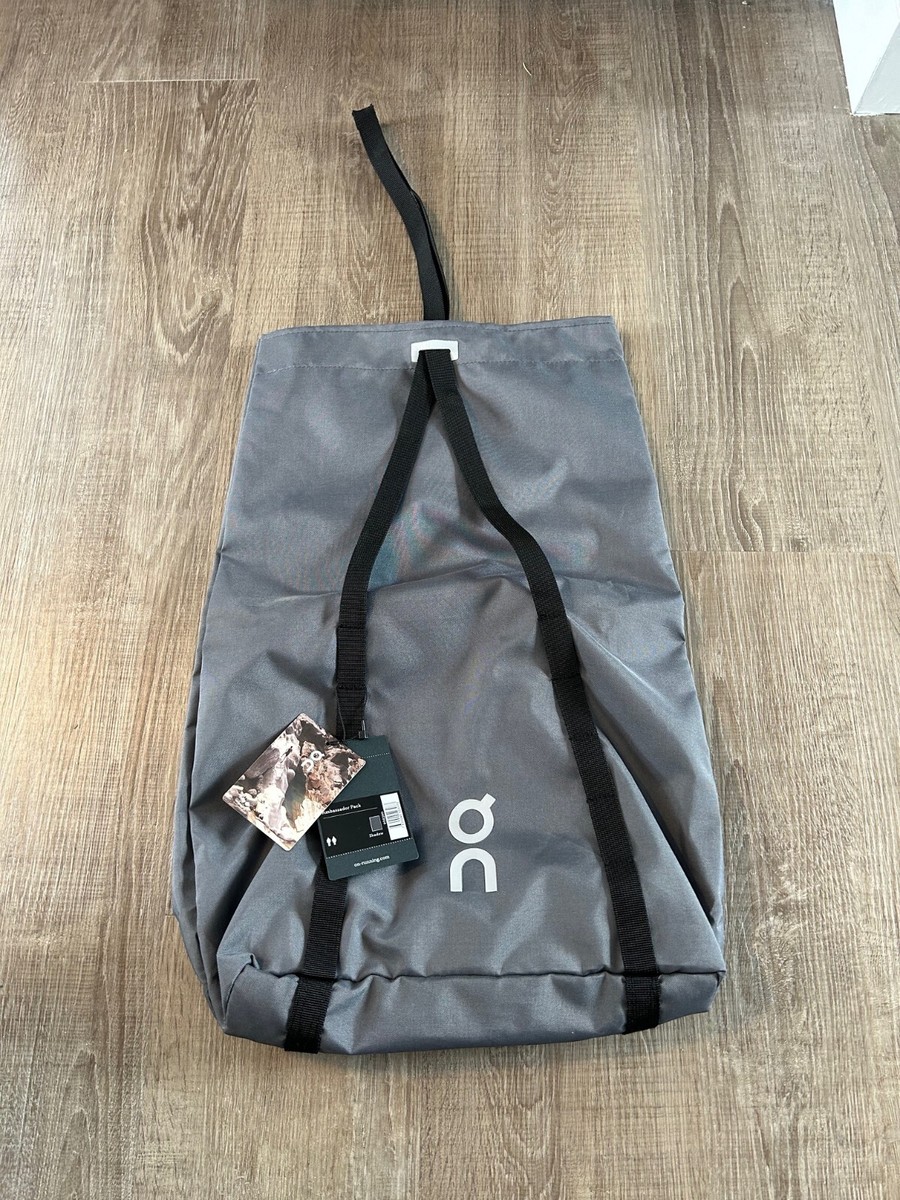 【Rest & Recreation】 NYLON RUNNING BAG / 追跡付 On Running Ambassador Pack Backpack 2 in 1 Bag Tote Shadow