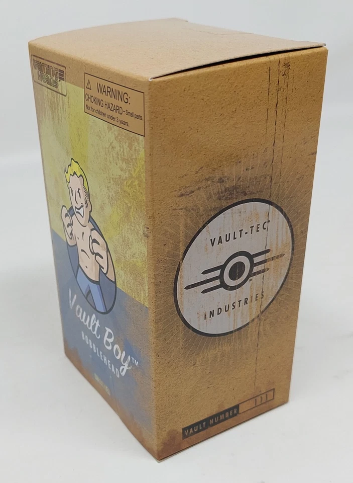 Gaming Heads Fallout 4 Vault Boy 111 UNARMED Bobblehead Figur Serie 2 | NEU! - Bild 4 von 4