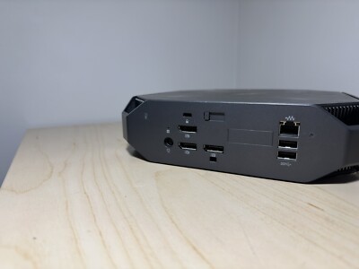 HP Z2 Mini G3 Workstation i7-7700 @ 3.60GHZ 16GB w AC Adapter