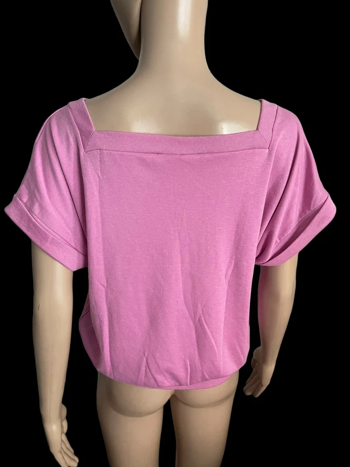 VTG Sears Women’s Perma Prest Square Neck Blouse Shirt Lavender Pink Size XL - Image 3 of 4