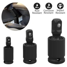 3x Universal Impact Socket Joint 3/8" 1/2" 1/4" Dr Wobble Swivel CR-MO Ball Type