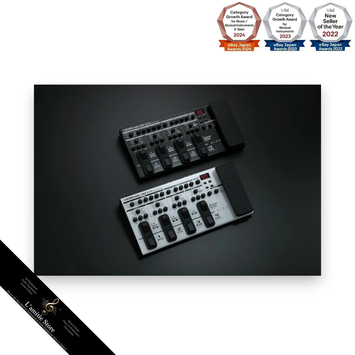 Boss ME-90+BT-DUAL WH Multi-effectors Effect Guitar Pedal