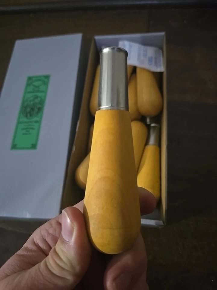 12 x Nicholson Metal Ferruled Wooden File Handle, Size 0, 5-1/4" Length - Image 4 of 4