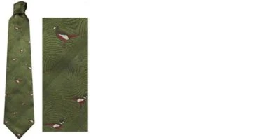 Corbata de tiro Bisley ropa de campo ciervo urogallo faisán gallo 1er puesto de cl