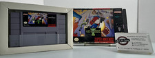 Authentic Jim Power: The Lost Dimension in 3D (SNES, 1993): Box and Game