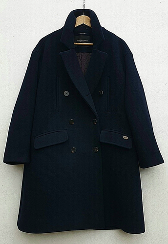 Scotch & Soda Coat Double Breasted Trench - Picture 9 of 12