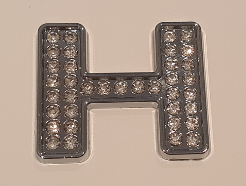 Crystal Diamond 3D Metal Chrome Self Adhesive Car Emblem Letters & Numbers Badge - Picture 19 of 55
