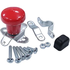 Red Steering Wheel Spinner Suicide Knob Kit Fits IH Fits Ford FARMALL Tractors