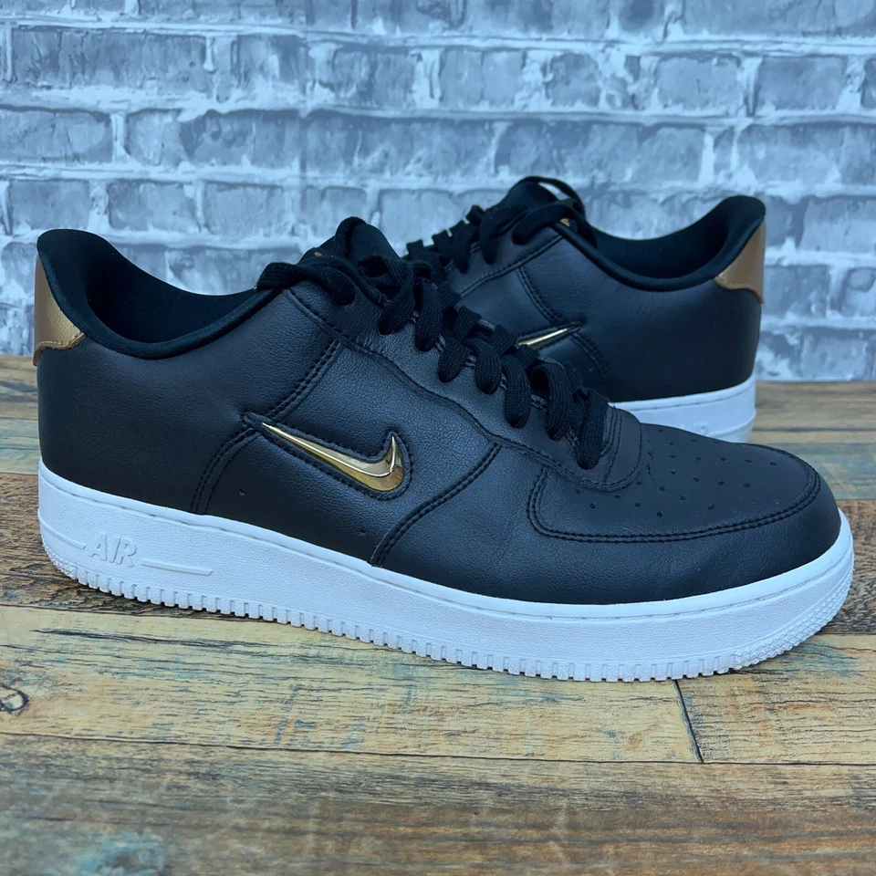 玄関先迄納品 ナイキ□WEARALLDAY black 9.5 gold metallic スニーカー