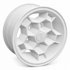 Wheel Display Model Compatible With Pontiac Trans Am 1975 Honeycomb White Wheel Display Model Compatible With Pontiac Trans Am 1975 Honeycomb White