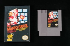 SUPER MARIO BROS. BLACK BOX Nintendo NES CIB Complete In Box WATA GRADED 9.2 !
