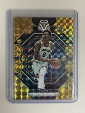 2022-23 Mosaic Reactive Yellow Peyton Watson #221 Nuggets Parallel Rookie Card
